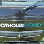 Potholes Sydney Truck front view