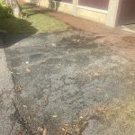 Before Image of a Driveway Crossover Resheet for a private customer in East Fremantle, Western Australia