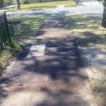Completed red asphalt reinstatement in Lockridge, Western Australia for Geddes Group