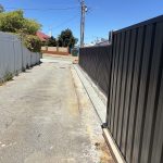 Before image of an asphalt trench reinstatement in Bedford, Western Australia for Jackson Asphalt.