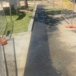 Completed asphalt cut and replace repair in Byford, Western Australia for Skate Sculpture.
