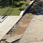 Before image of an asphalt cut and replace repair in Byford, Western Australia for Skate Sculpture.