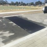 Completed asphalt reinstatement in Cockburn Central, Western Australia for Civcon Civil & Project Management.