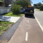 Completed asphalt crossover edge repair in Bassendean, Western Australia for a private customer.