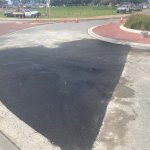 Completed asphalt reinstatement in Bennett Springs, Western Australia for Quitleak.