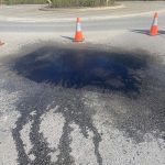 Completed asphalt cut & replace repair in Kwinana, Western Australia for the City of Kwinana.